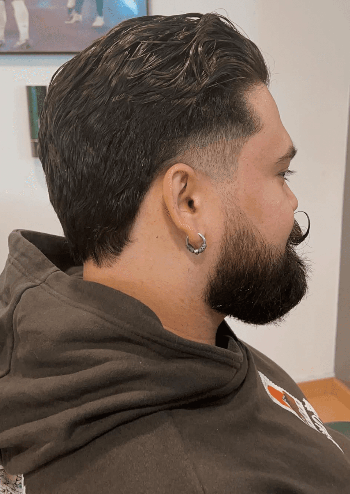Corte e barba degradada — A Casa Barbearia